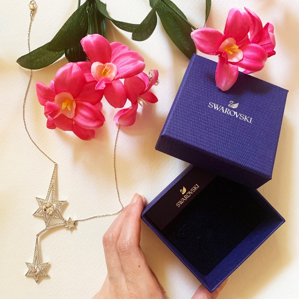 Swarovski Shooting Star Crystal Necklace (Charlie)
